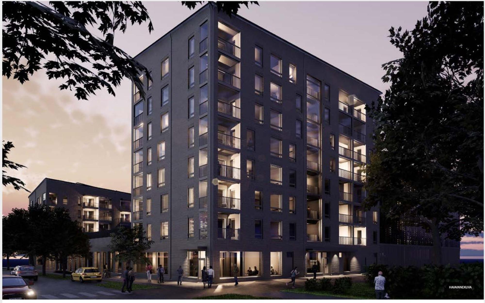 Kaksio Kirstinpuistossa Apartment Турку Екстериор снимка
